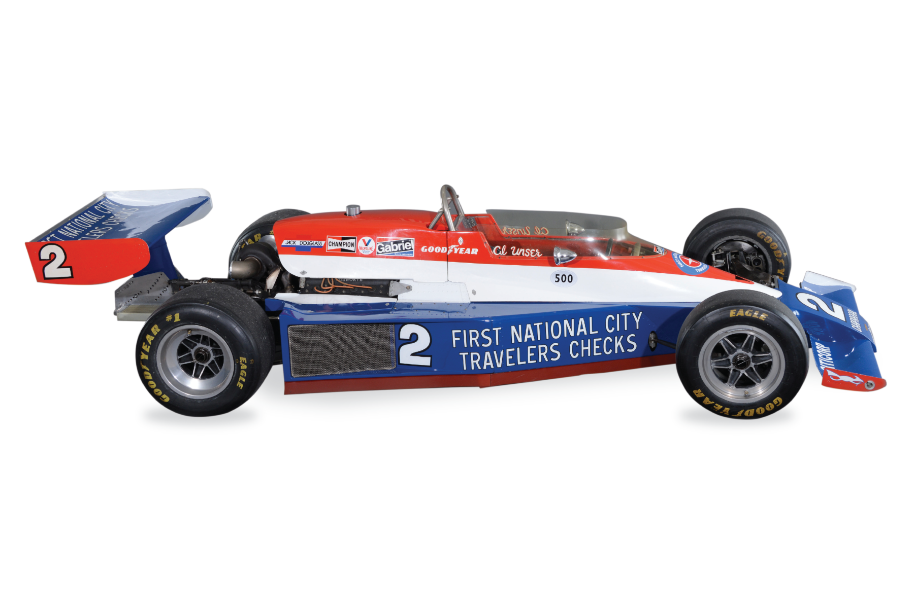 1978 First National City Travelers Checks Lola T500 - IMS Museum